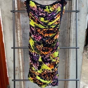 Diane von Furstenberg Ruffled Lelette Mini Dress